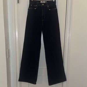 Women's High Rise Wide Leg Jeans